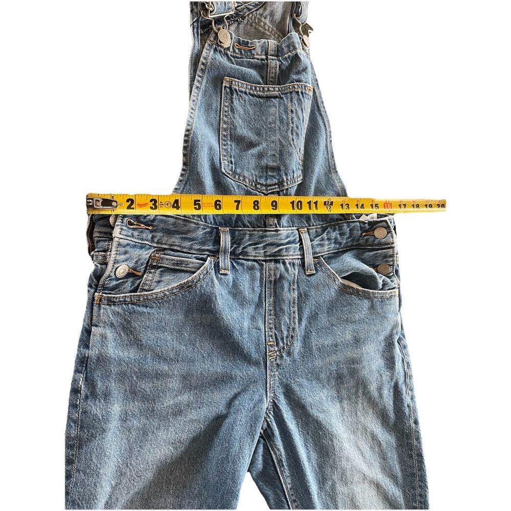 Levi's Premium Women's Bib Overalls Waterless Big E Medium Wash Size S - Picture 5 of 14